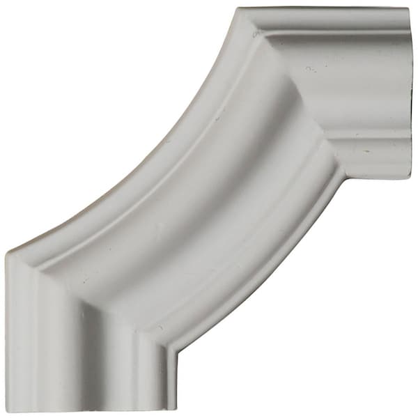 Ekena Millwork Panel Molding Corner, Polyurethane, 4 in H, 4 in W PML04X04SE - main